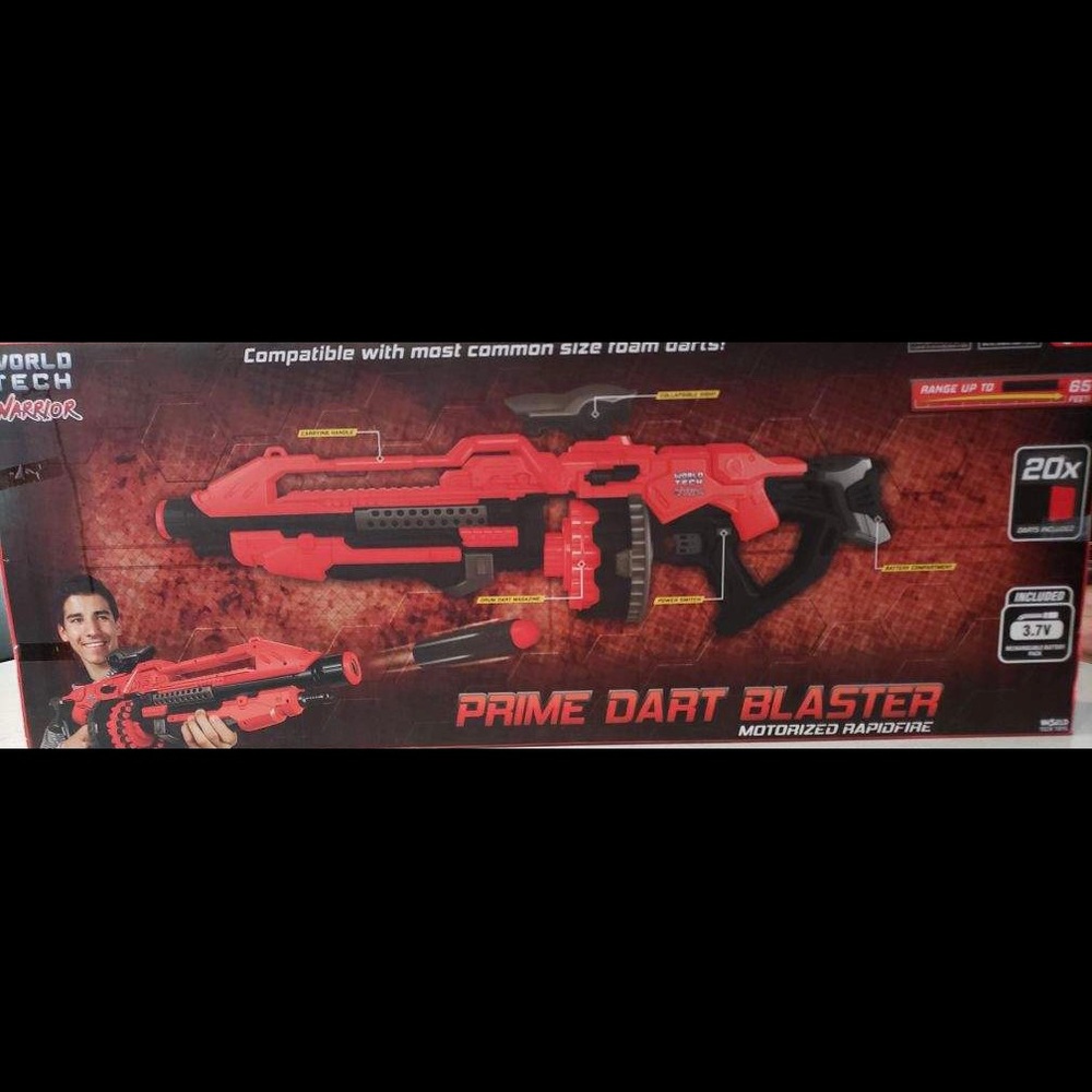 Prime dart blaster - motorized